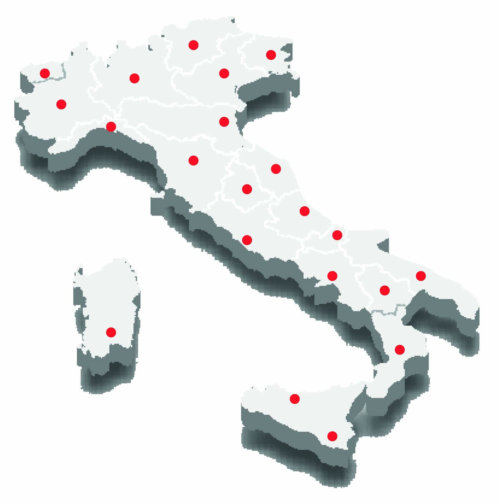 cartina italia